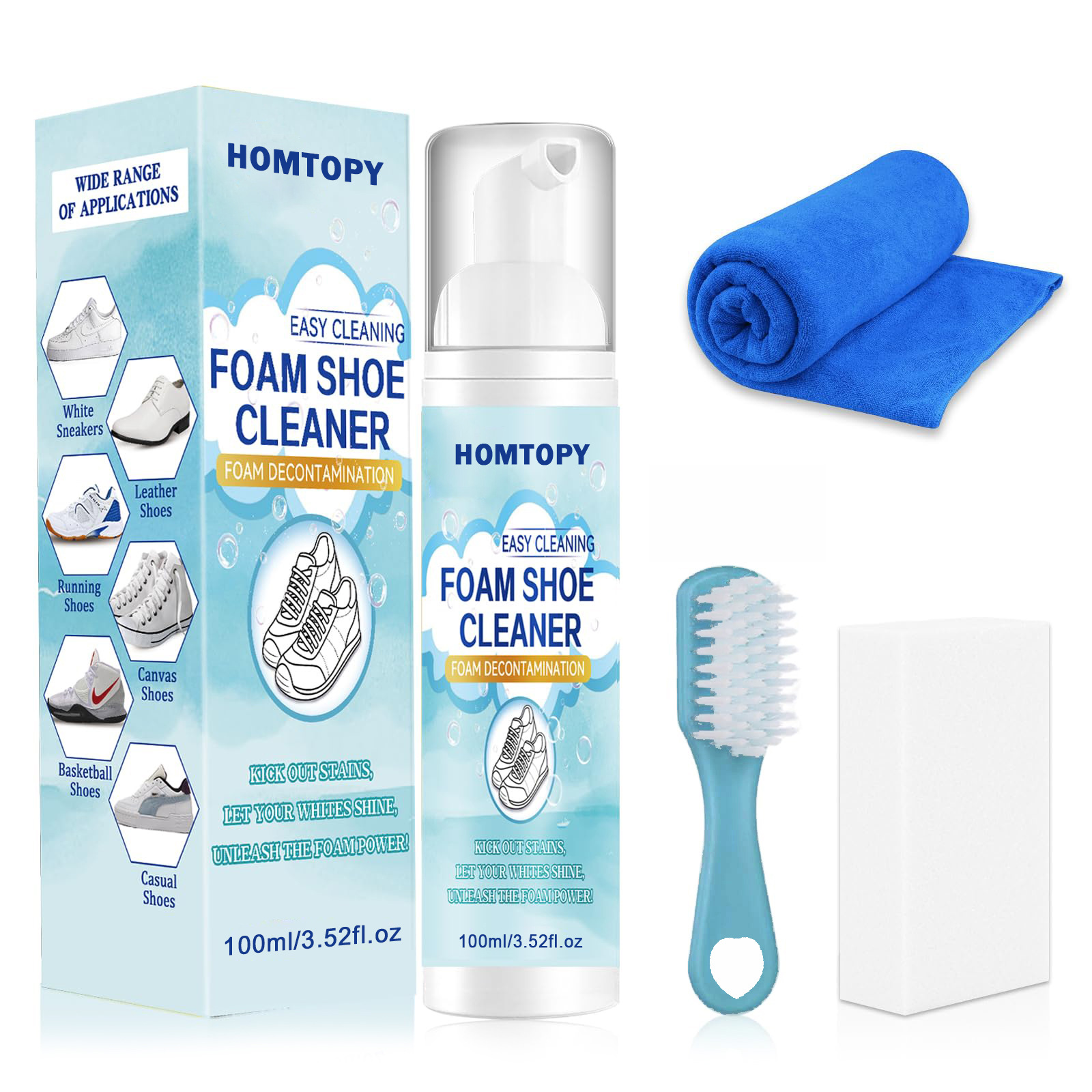 Sneaker Shoe Care Kit - 신발 청소 키트, 운동화 클리너는 먼지와