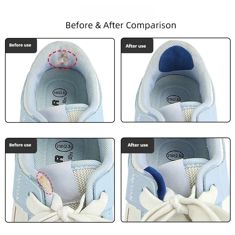 6Pcs 안티 웨어 신발 수리 스티커 발 뒤꿈치 내부  - Sneaker Care Service 리뷰 및 가격